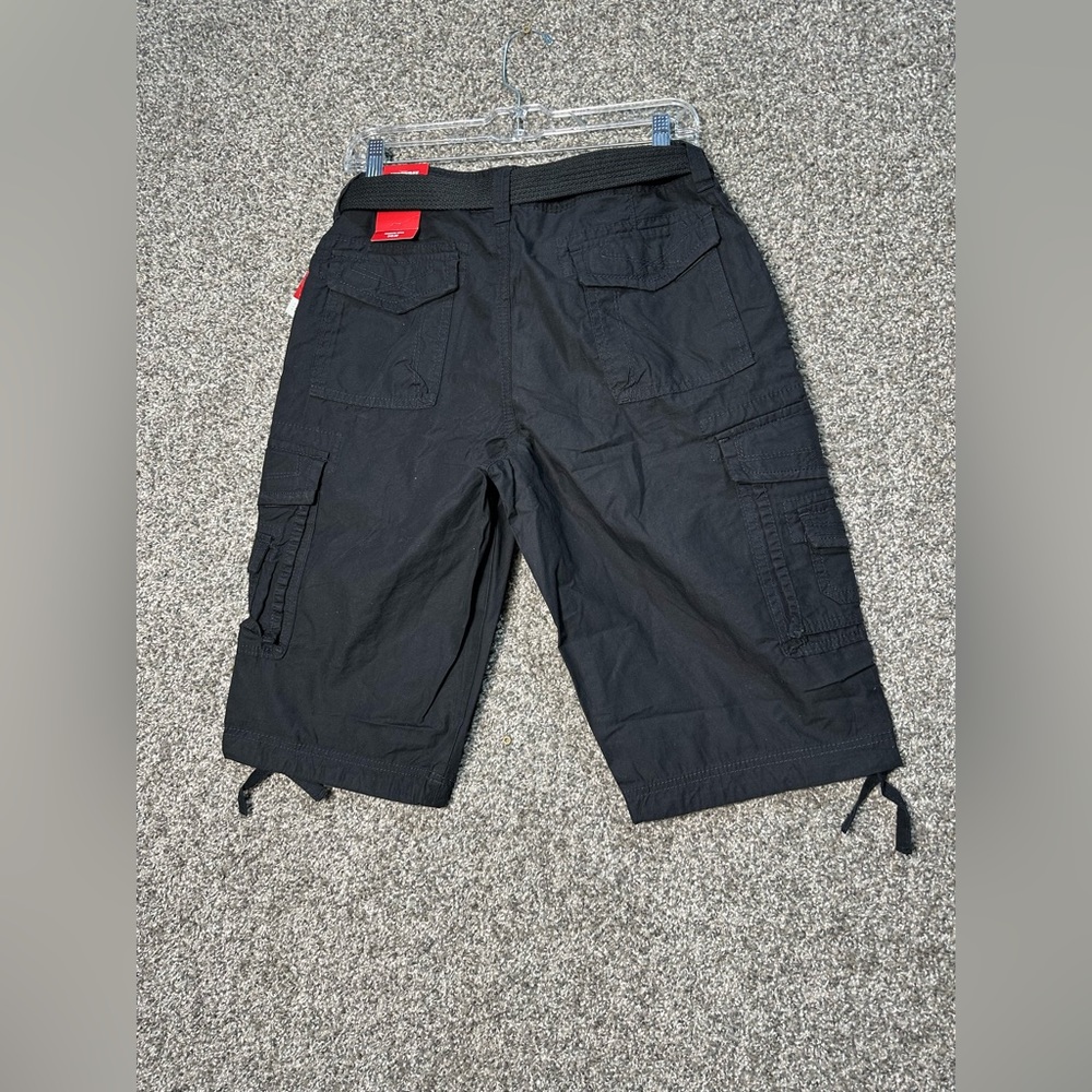 NWT Unionbay Men's Cordova Belted Messenger Cargo Short Size 30 - Picture 5 of 7